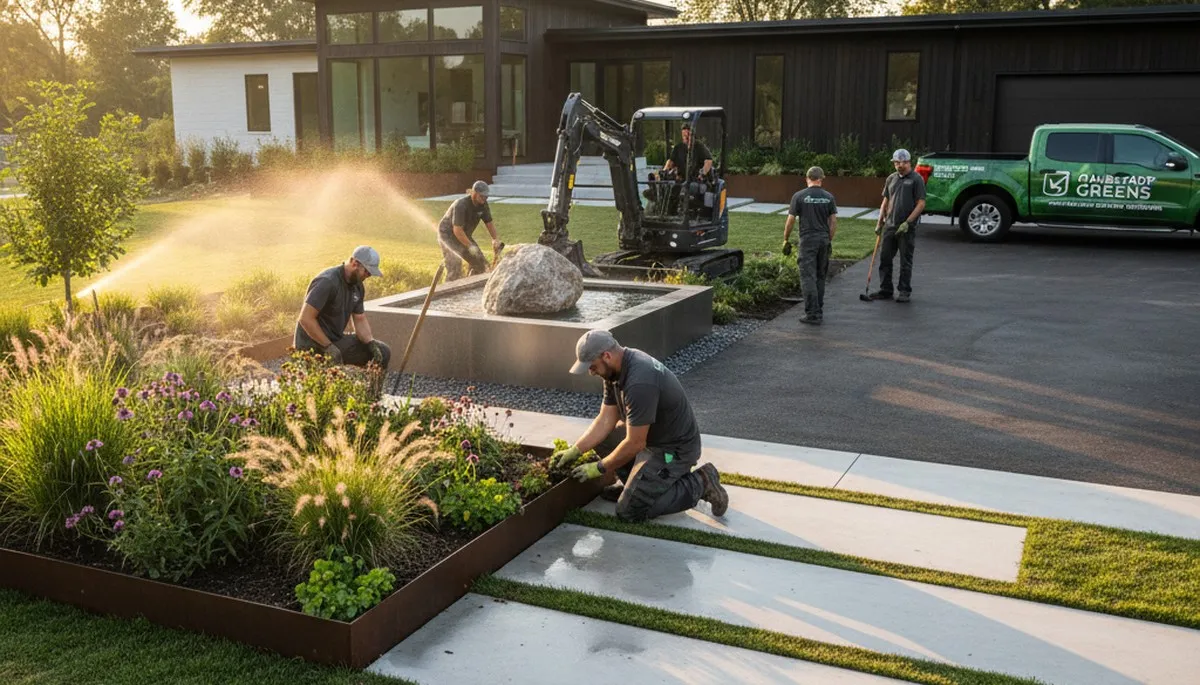 Landscaping services in Evansville, IN for residential and commercial outdoor property care